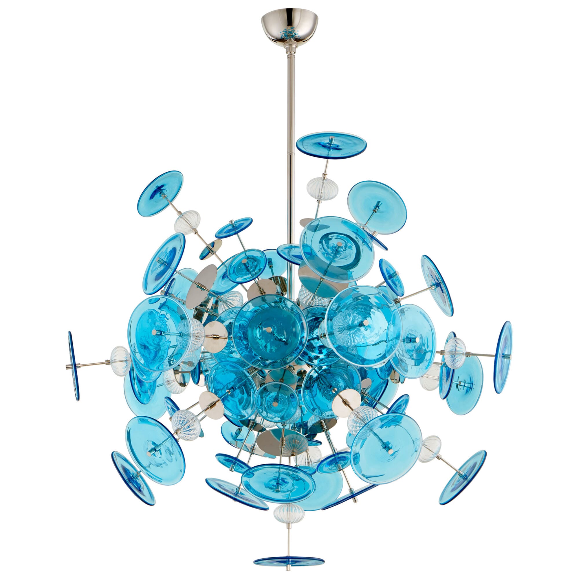 Cyan Design Avi 14-Light Pendant in Polished Nickel