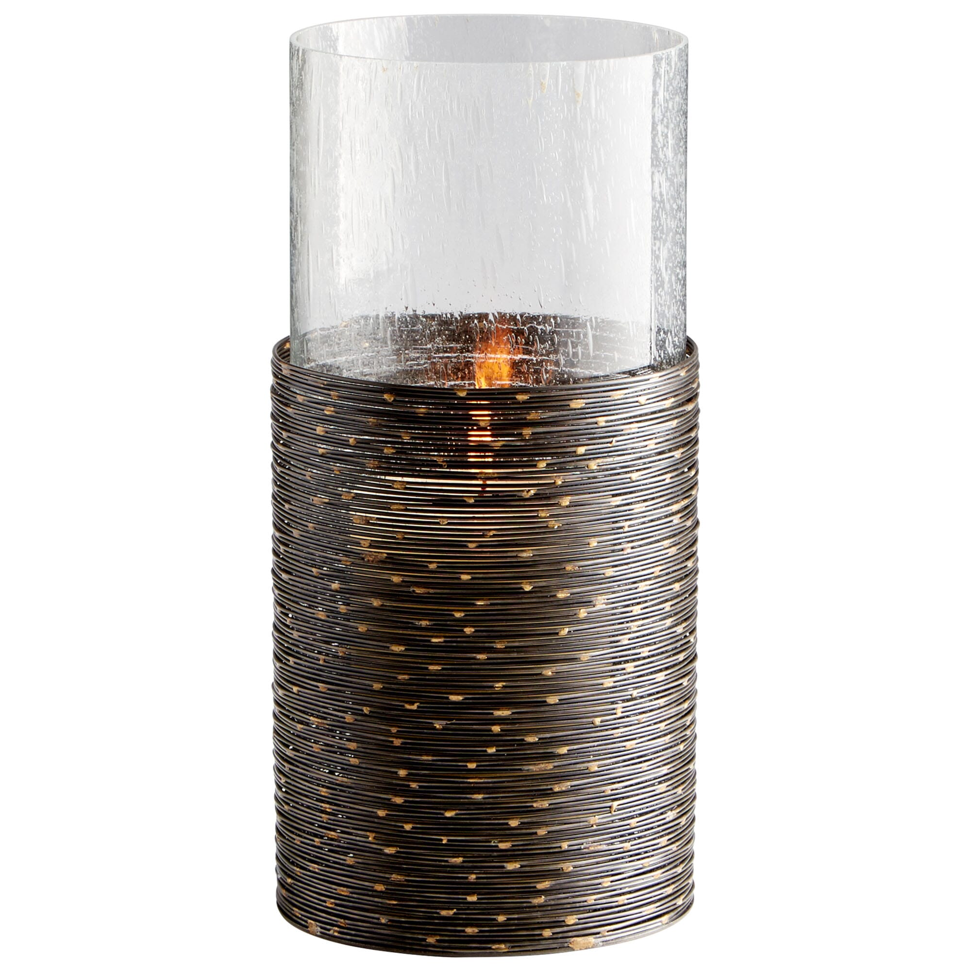 Cyan Design Medium Tara Candleholder in Antique Black