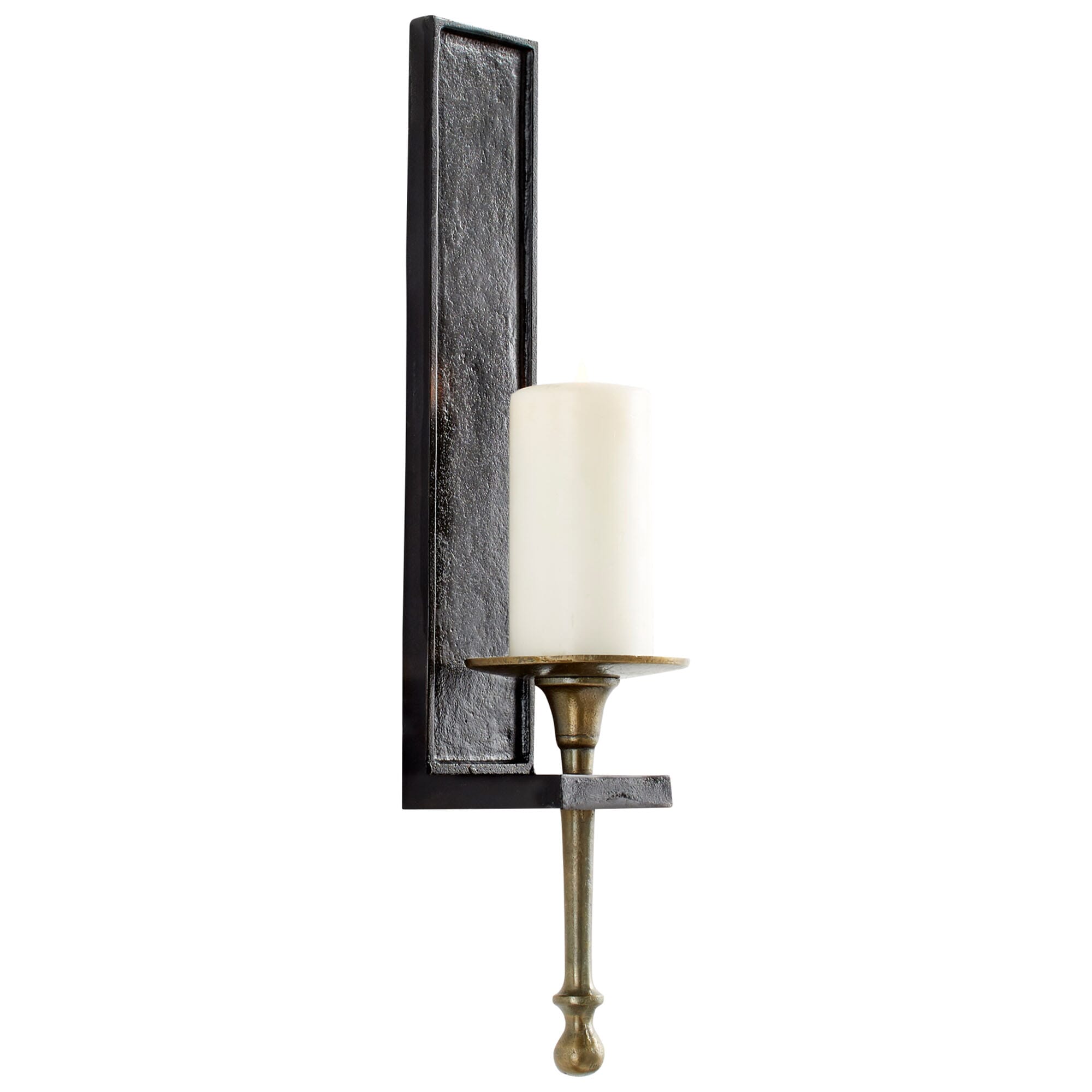 Cyan Design Santiago Candleholder in Antique Brass