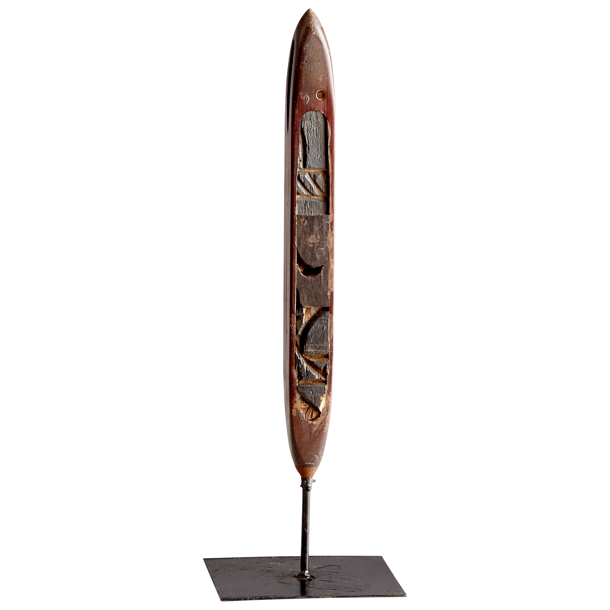 Cyan Design Javelin Sculpture in Rustic And Matt Black