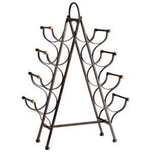 Cyan Design Riesling Tower Wine Rack in Bronze