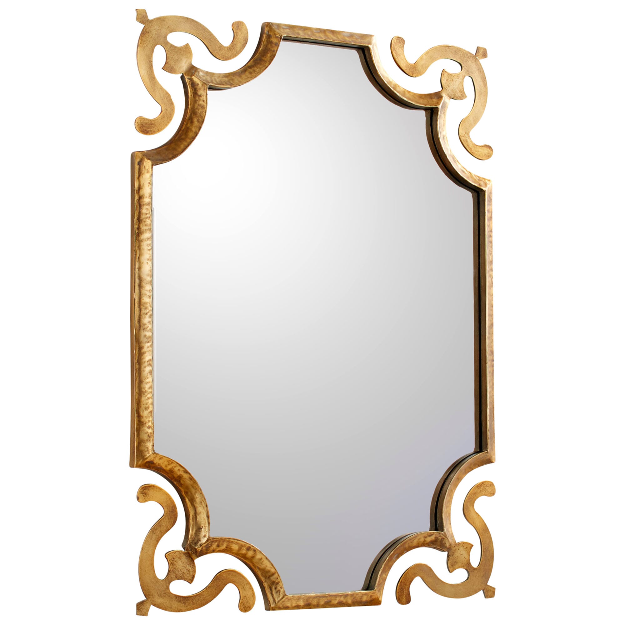 Cyan Design Abri Mirror in Brass