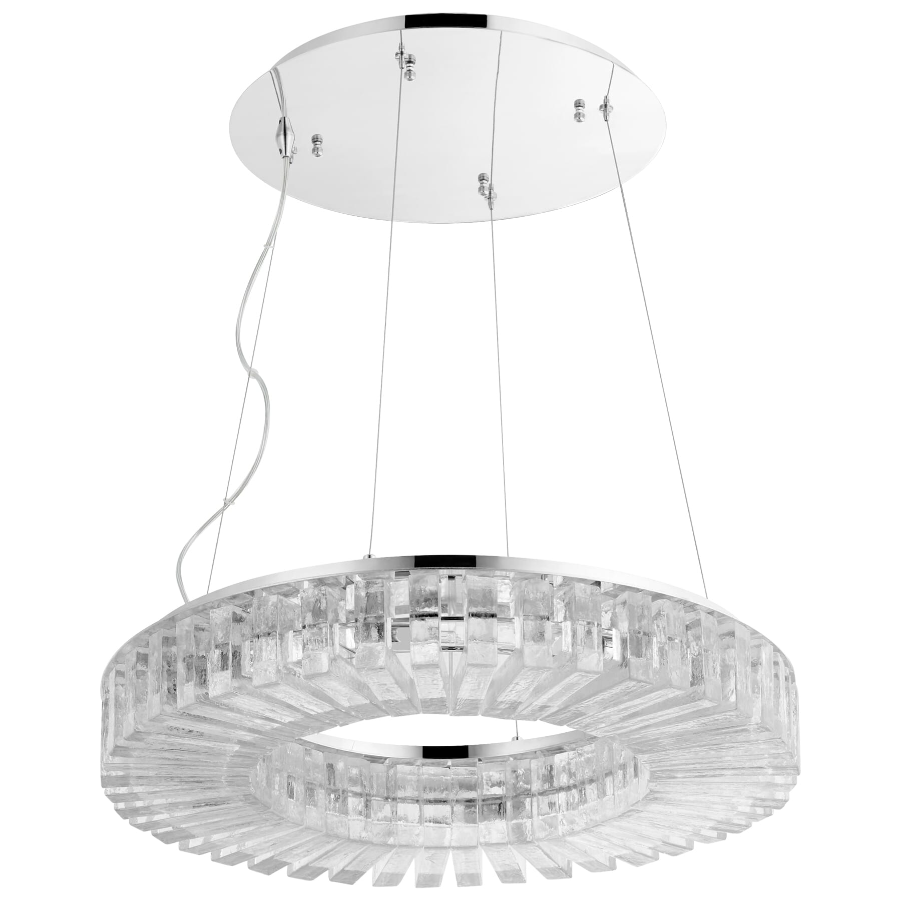 Cyan Design Kallick 8-Light Pendant Light in Polished Nickel