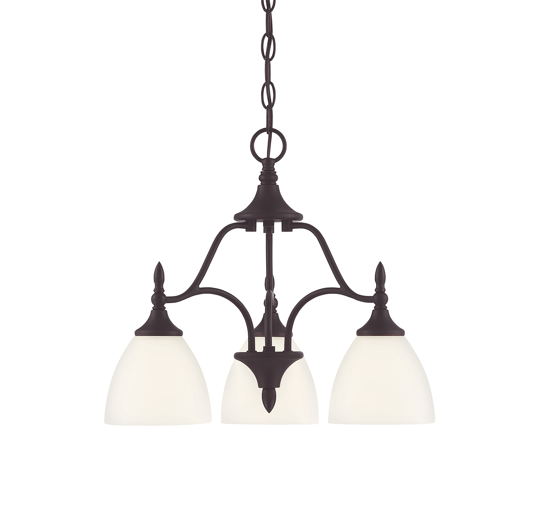 Savoy House Herndon 3-Light Chandelier in English Bronze