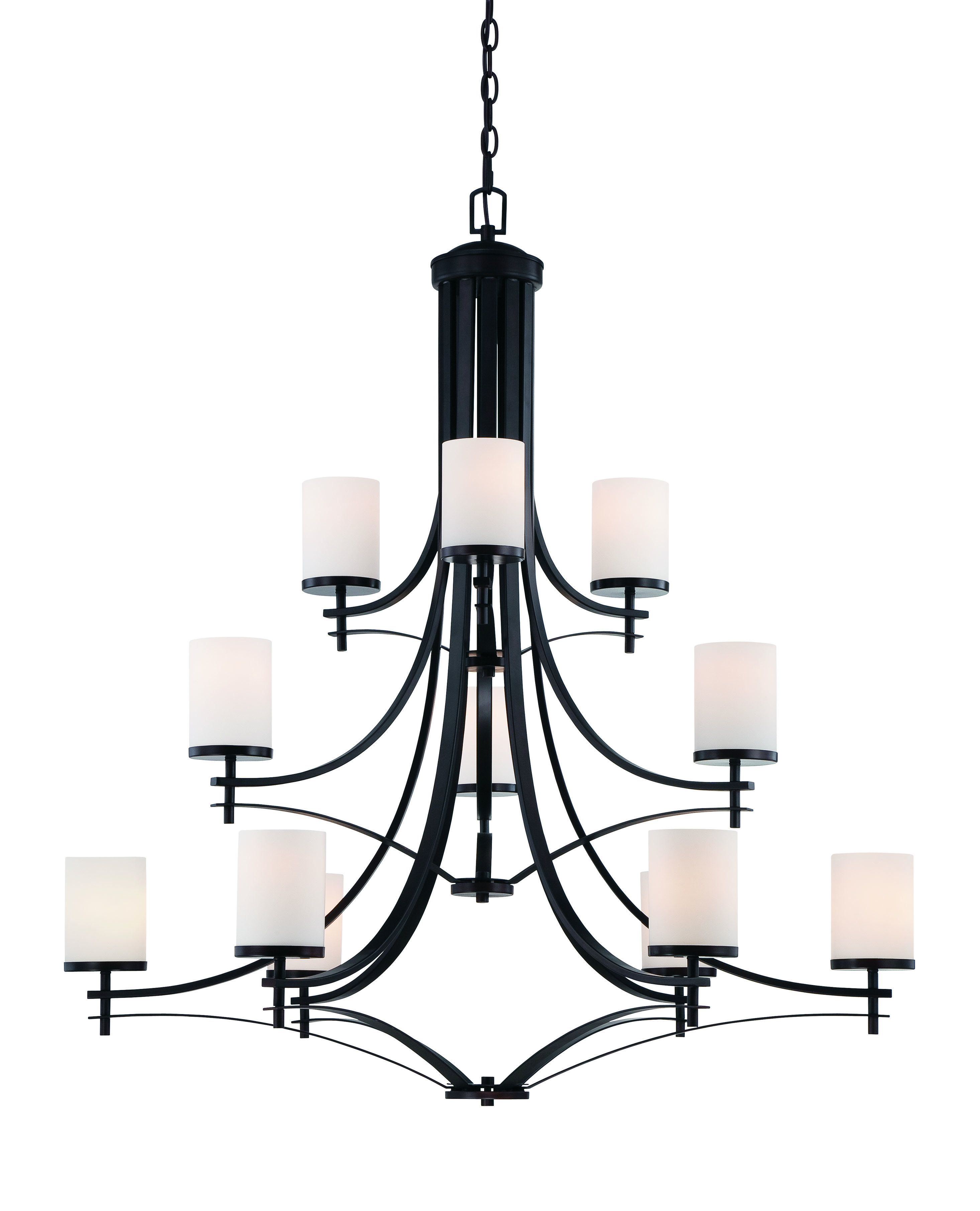 Savoy House Colton 12-Light Chandelier in English Bronze