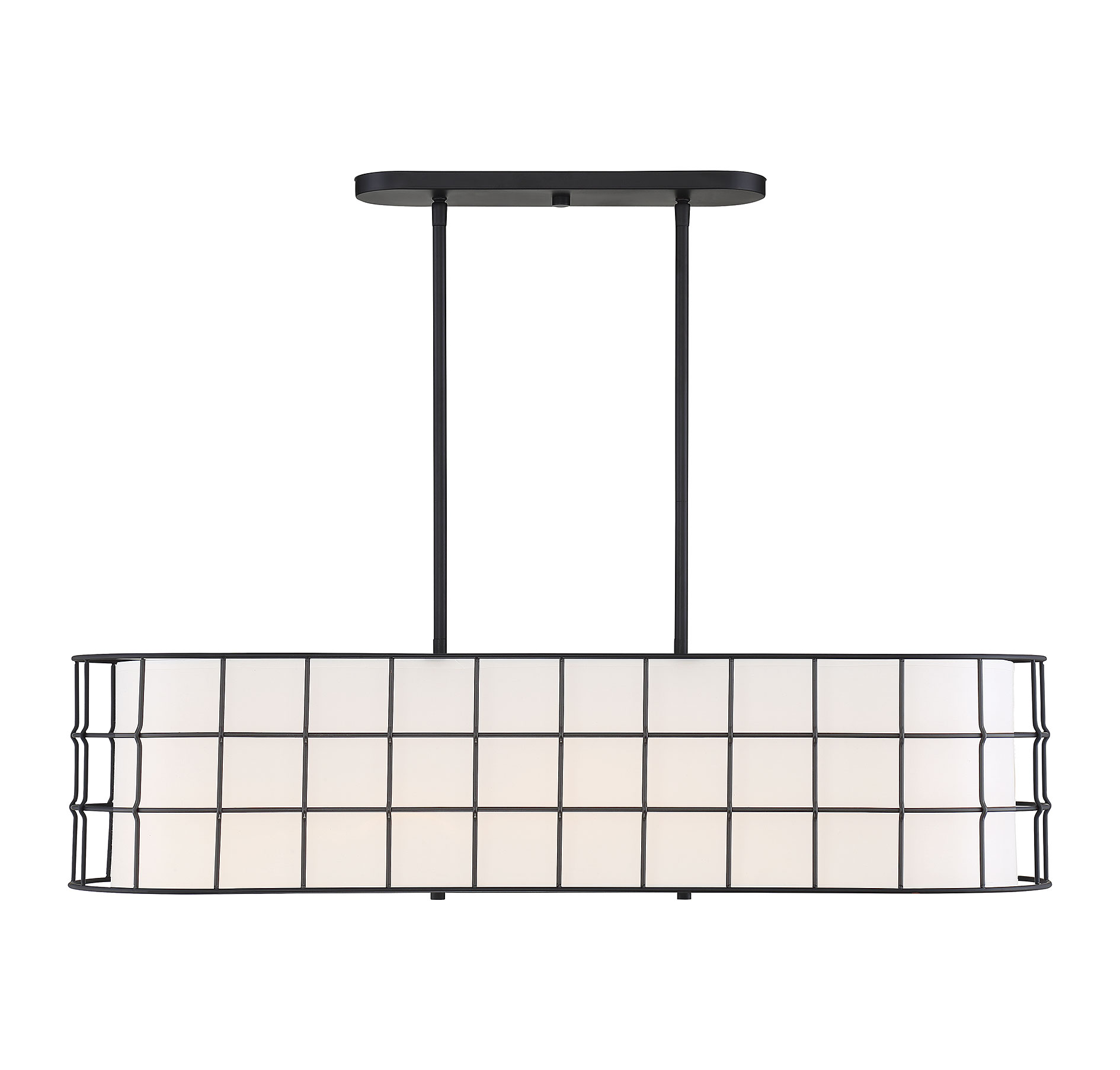 Savoy House Hayden by Brian Thomas 5-Light 42" Linear Chandelier in Black