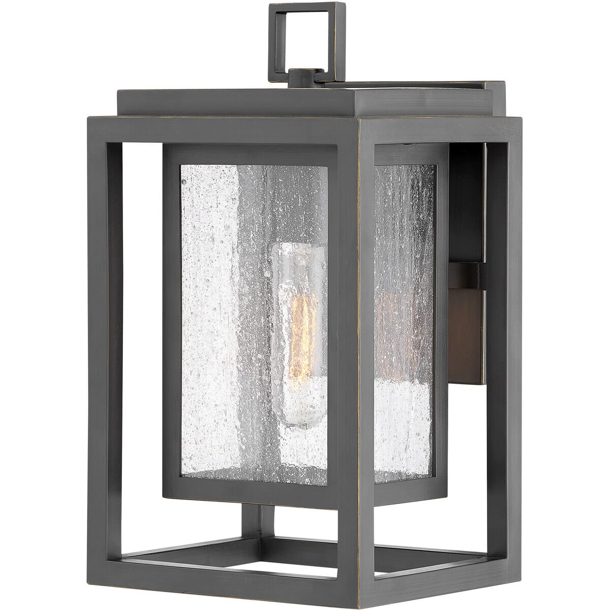 Hinkley Republic 1-Light Outdoor Small Wall Mount in Oil Rubbed Bronze