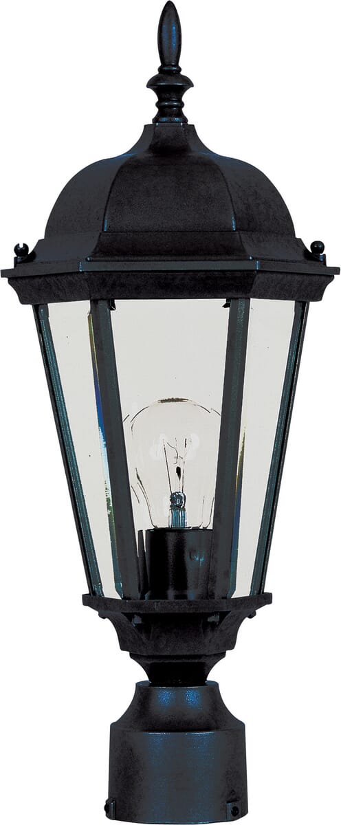 Maxim Lighting Westlake 19" Outdoor Post Mount in Black