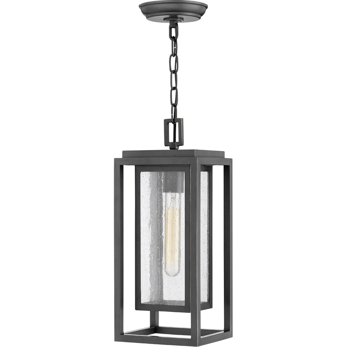 Hinkley Republic Outdoor Pendant Light in Oil Rubbed Bronze