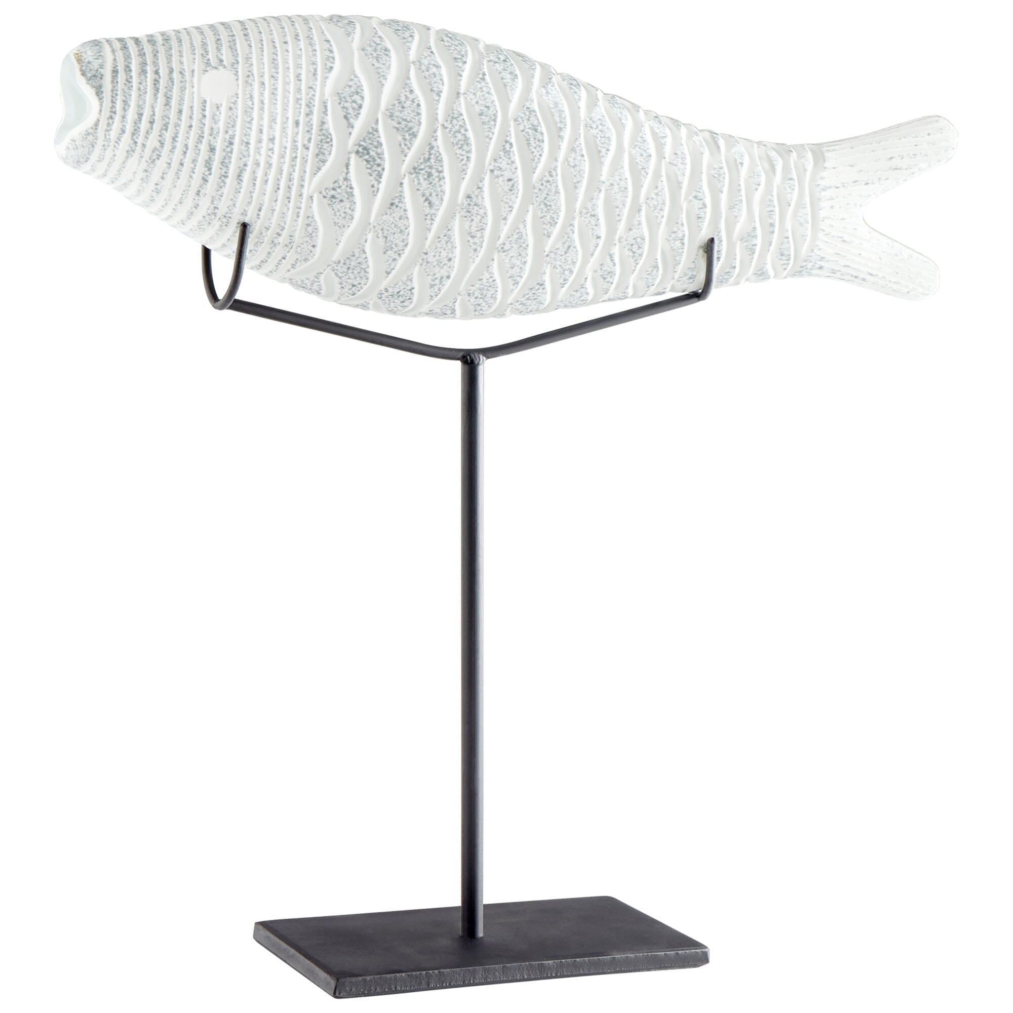 Cyan Design Large Grouper Sculpture in Clear And Frosted