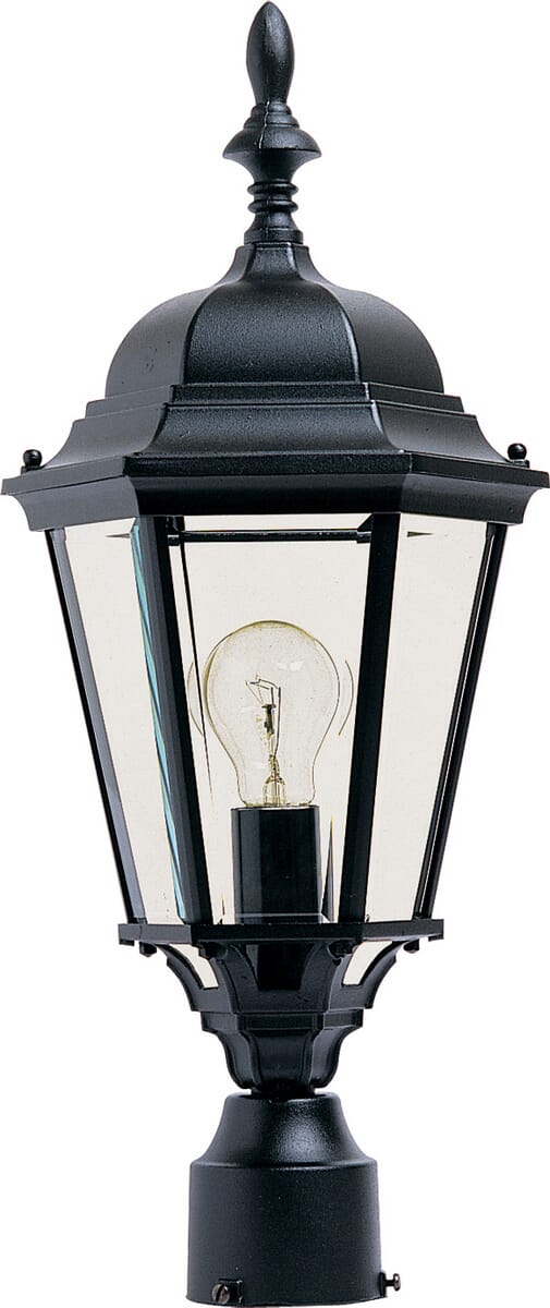 Maxim Lighting Westlake 22" Outdoor Post Mount in Black