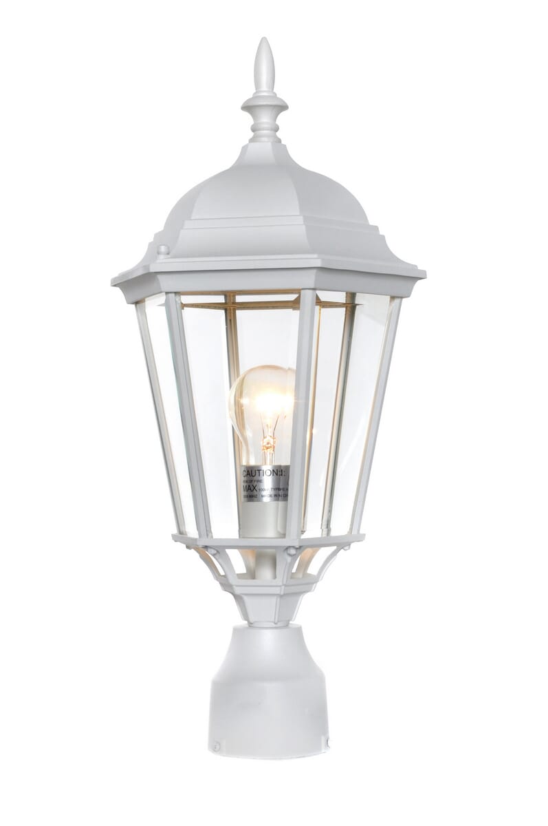 Maxim Lighting Westlake 22" Outdoor Post Mount in White