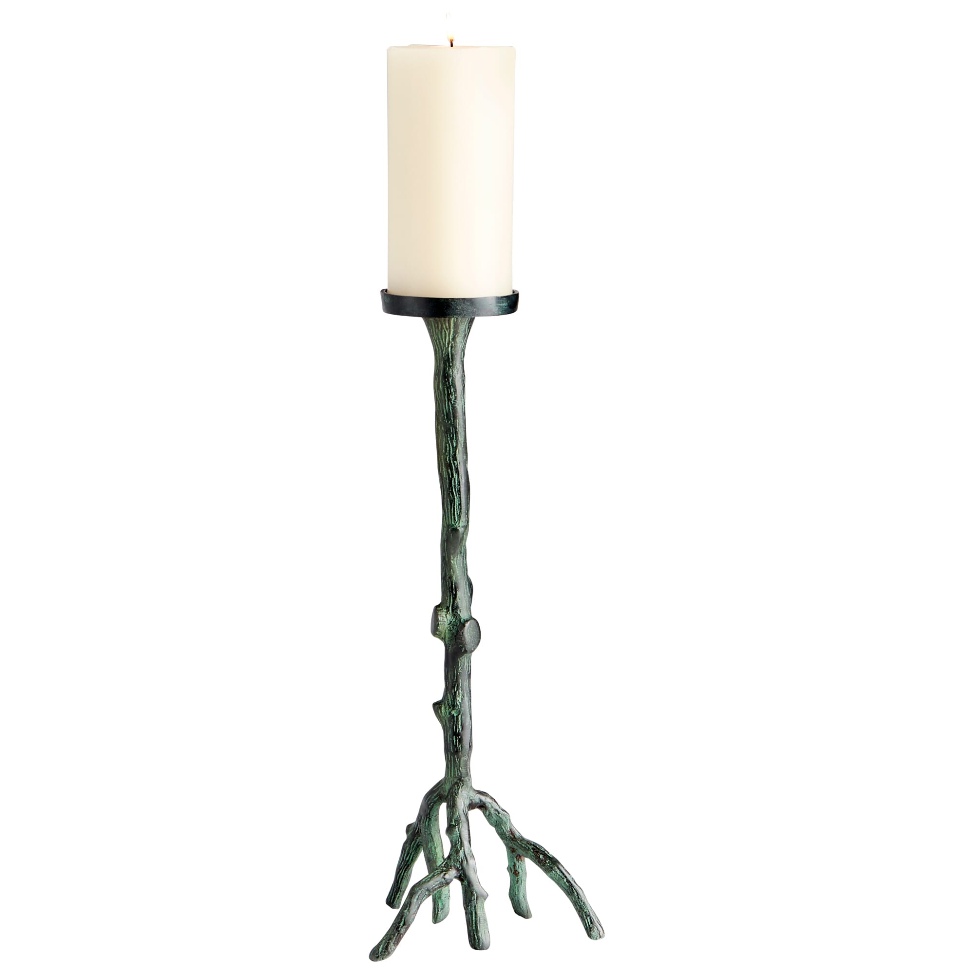 Cyan Design Large Hawthorn Candleholder in Bronze