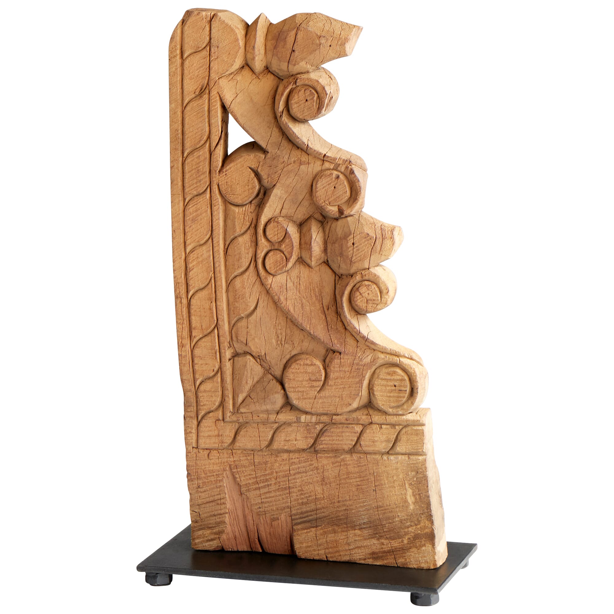 Cyan Design Medium Neolithic Sculpture in Walnut