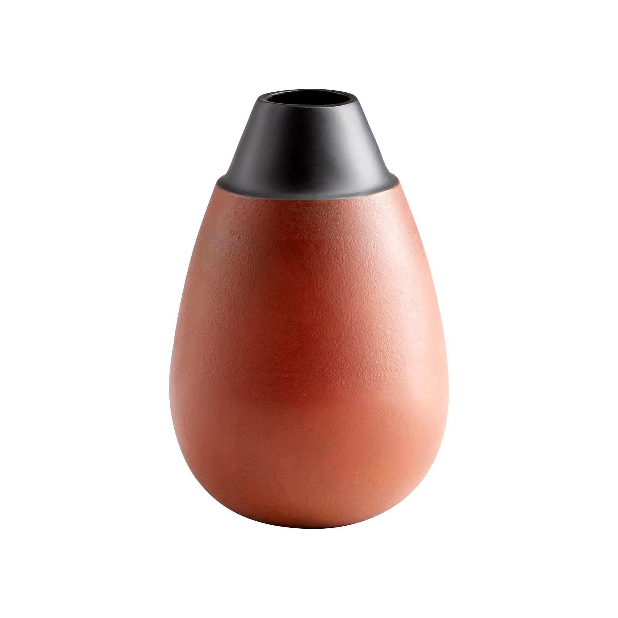 Cyan Design Small Regent Vase in Flamed Copper