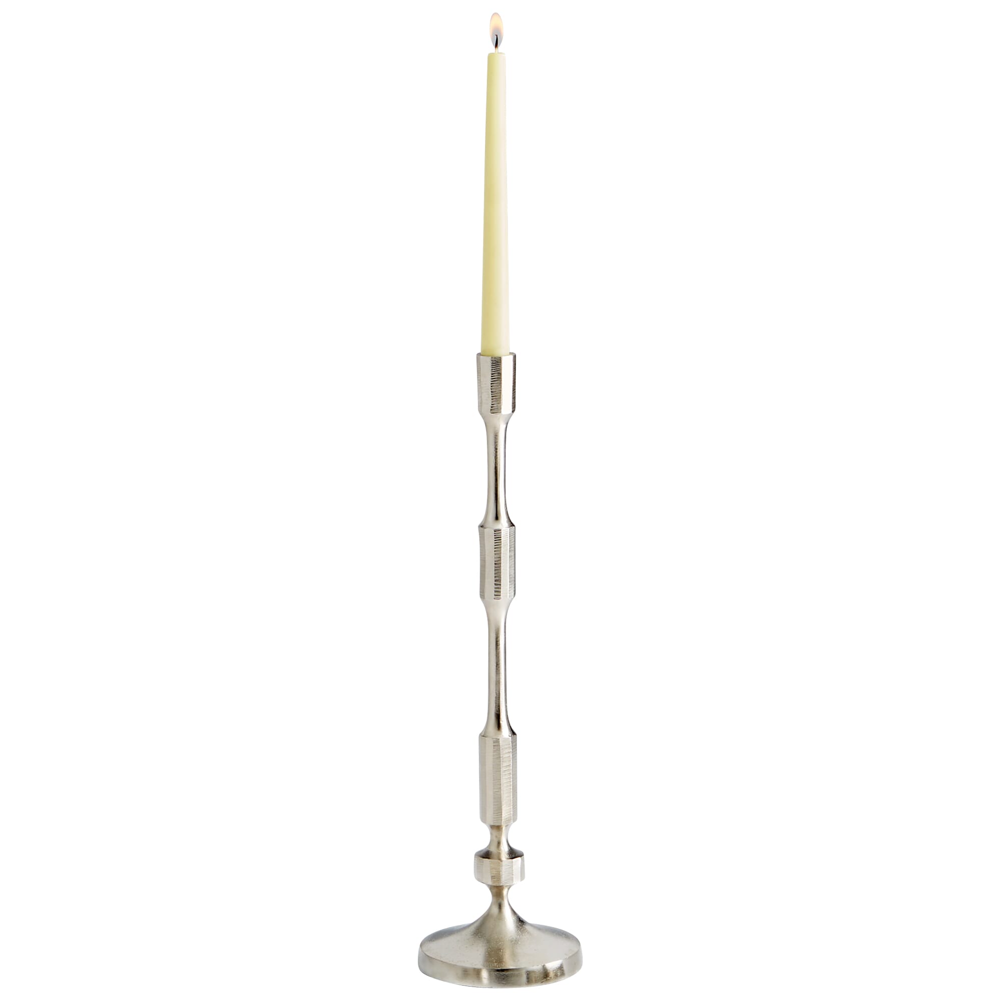 Cyan Design Large Cambria Candleholder in Nickel