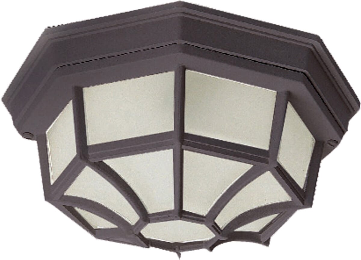 Maxim Lighting Crown Hill 2-Lt 4.5" Outdoor Ceiling Mt, Rust