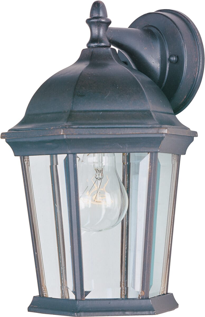 Maxim Lighting Builder Cast 12" Outdoor Wall Lantern in Empire Bronze