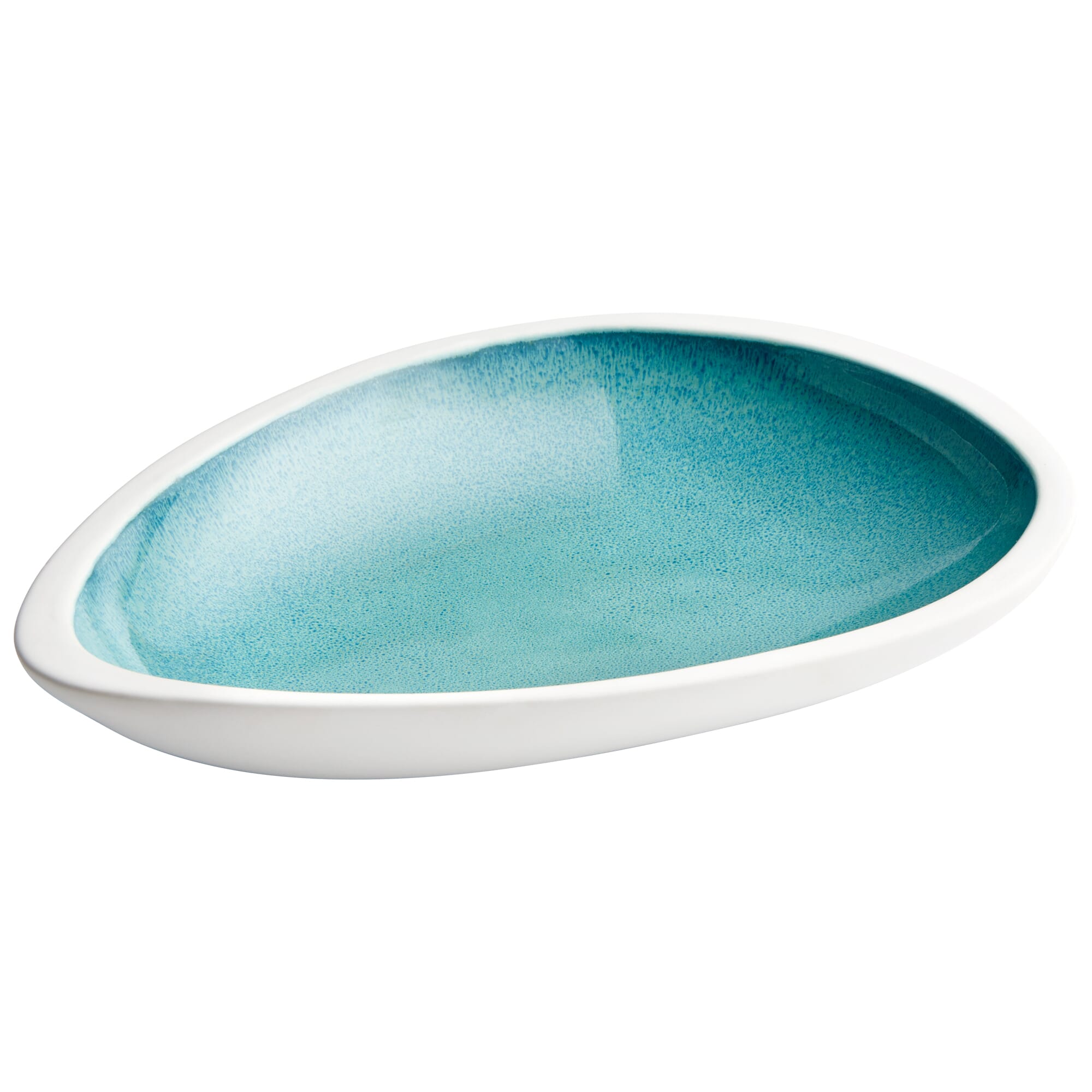 Cyan Design Medium Nice Dream Tray in White And Green