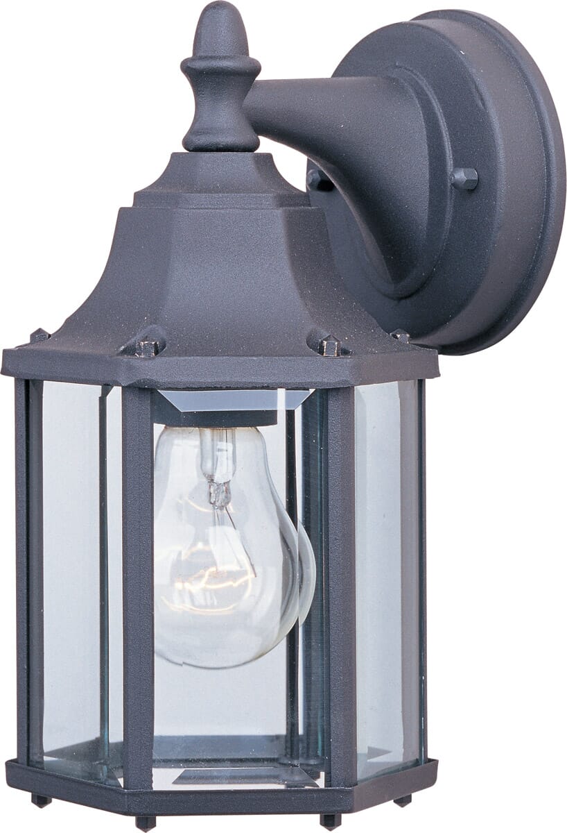 Maxim Lighting Builder Cast 10" Outdoor Wall Light in Black