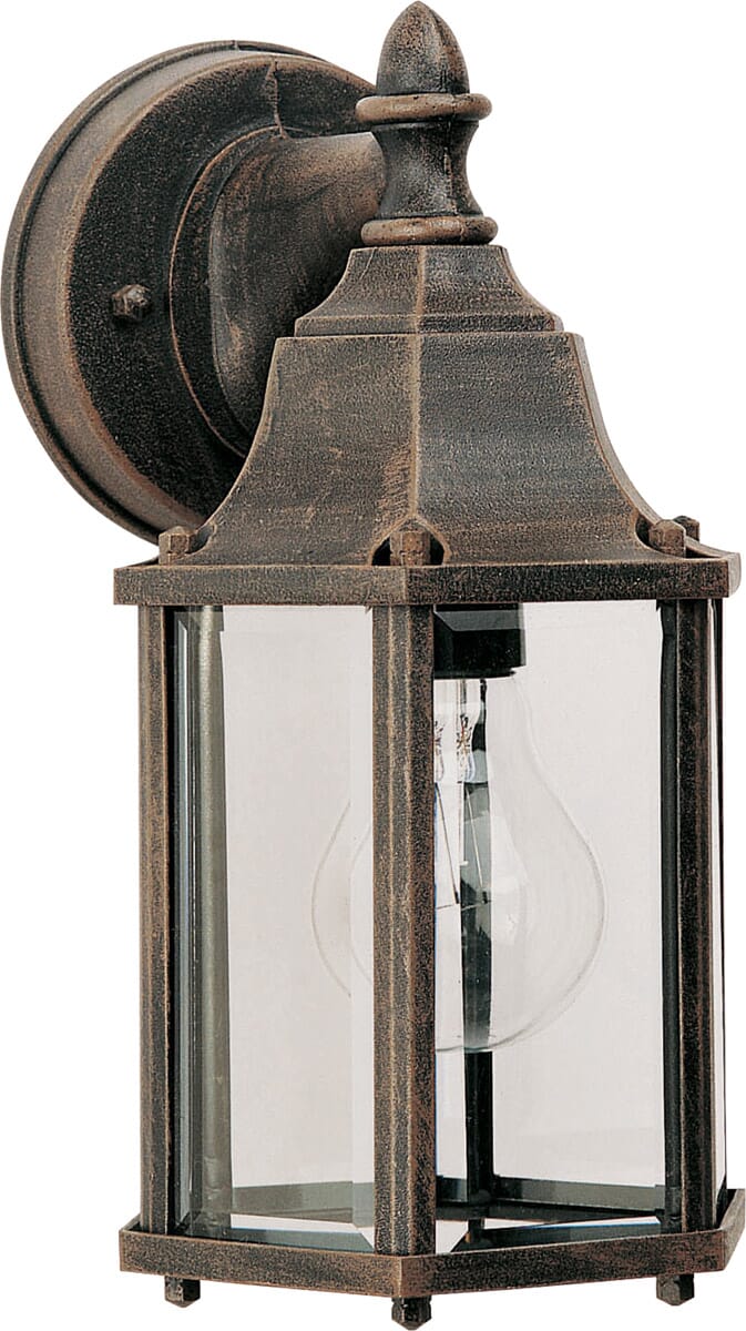 Maxim Lighting Builder Cast 10" Outdoor Wall Lt,Rust Patina