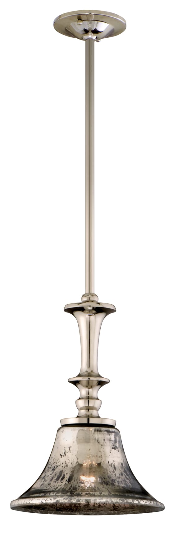 Corbett Argento Pendant Light in Polished Nickel