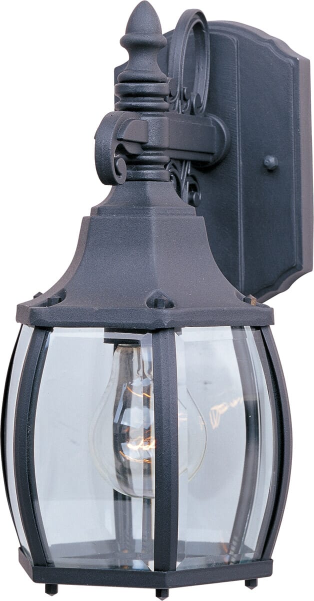 Maxim Lighting Crown Hill 11" Outdoor Wall Light in Black