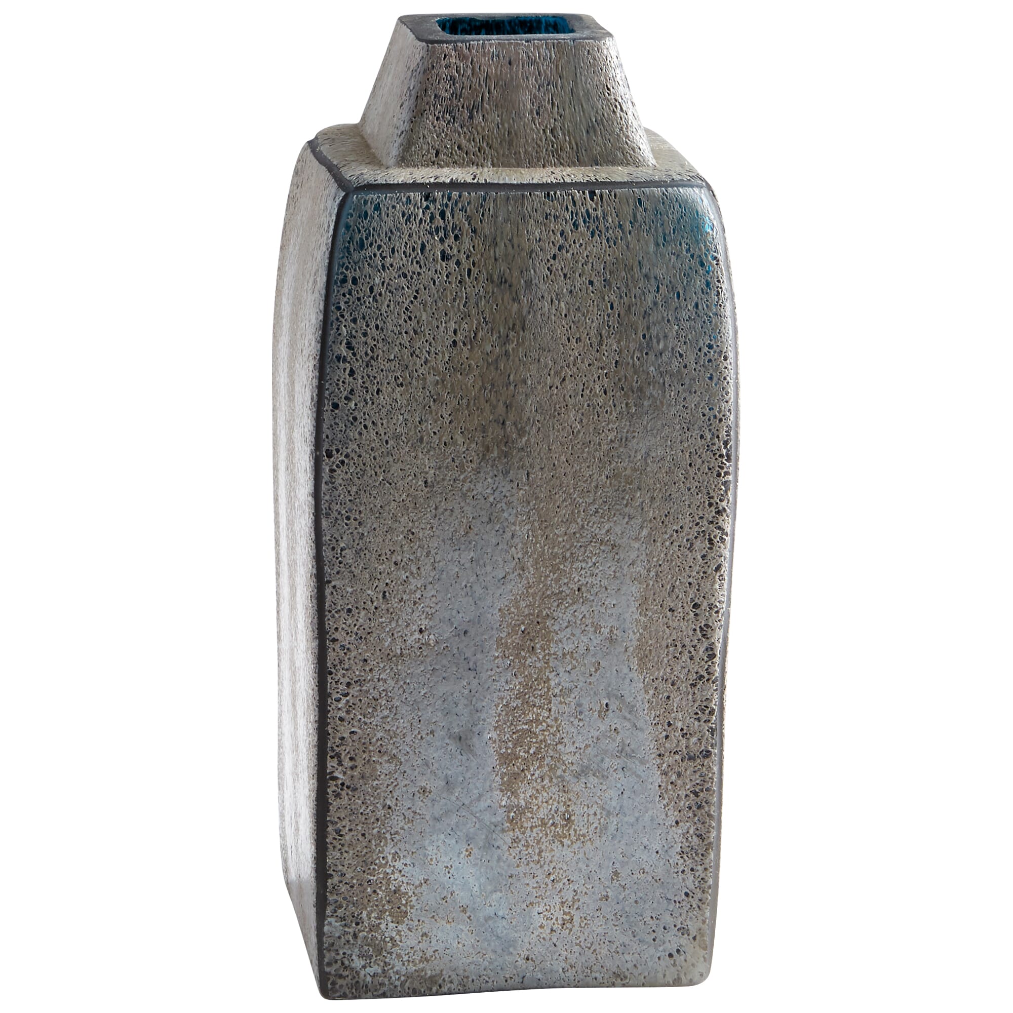 Cyan Design Wide Rhea Vase in Stone Glaze