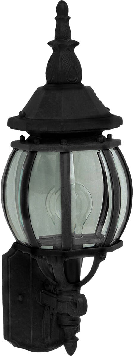 Maxim Lighting Crown Hill 19" Outdoor Wall Light in Black