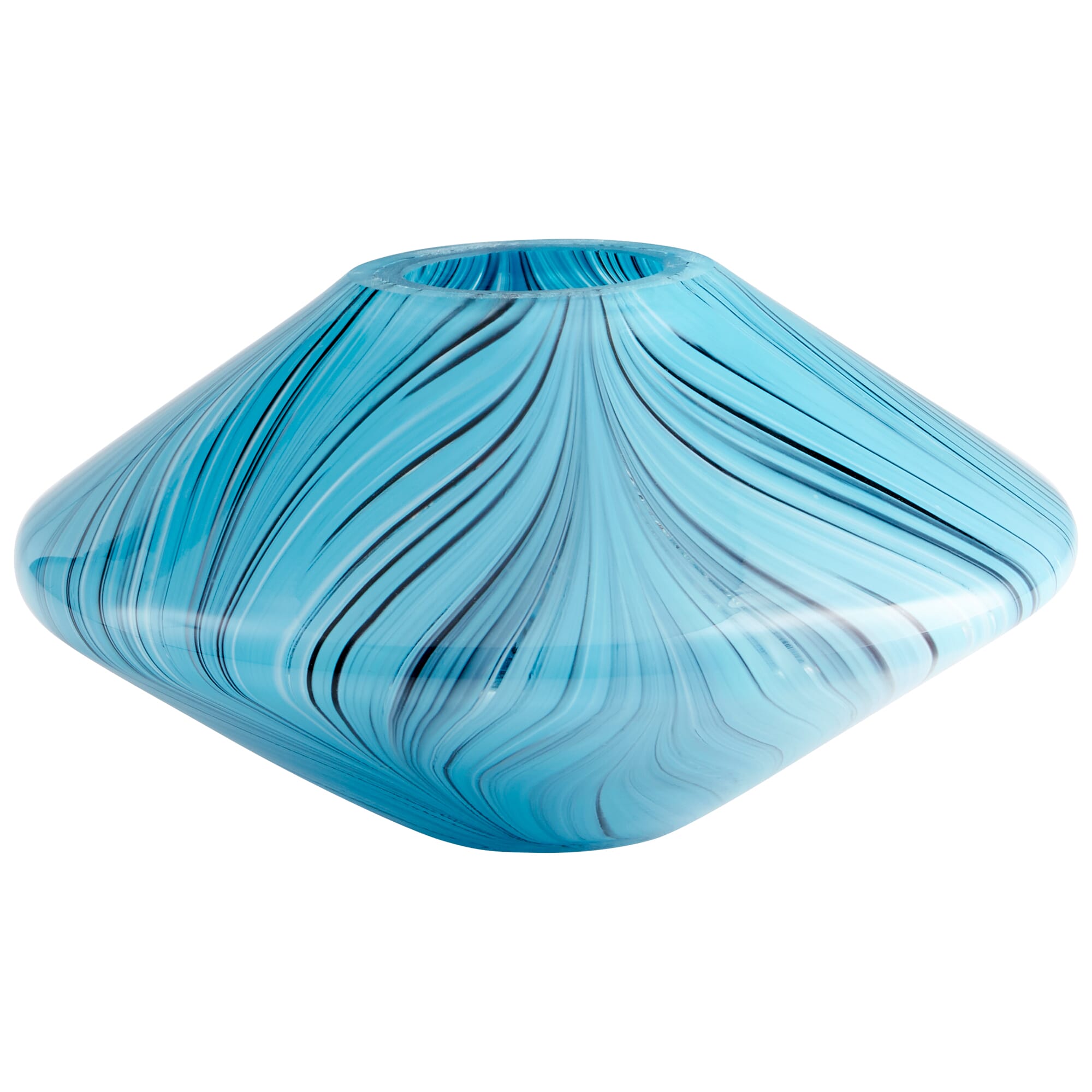 Cyan Design Small Phoebe Vase in Blue