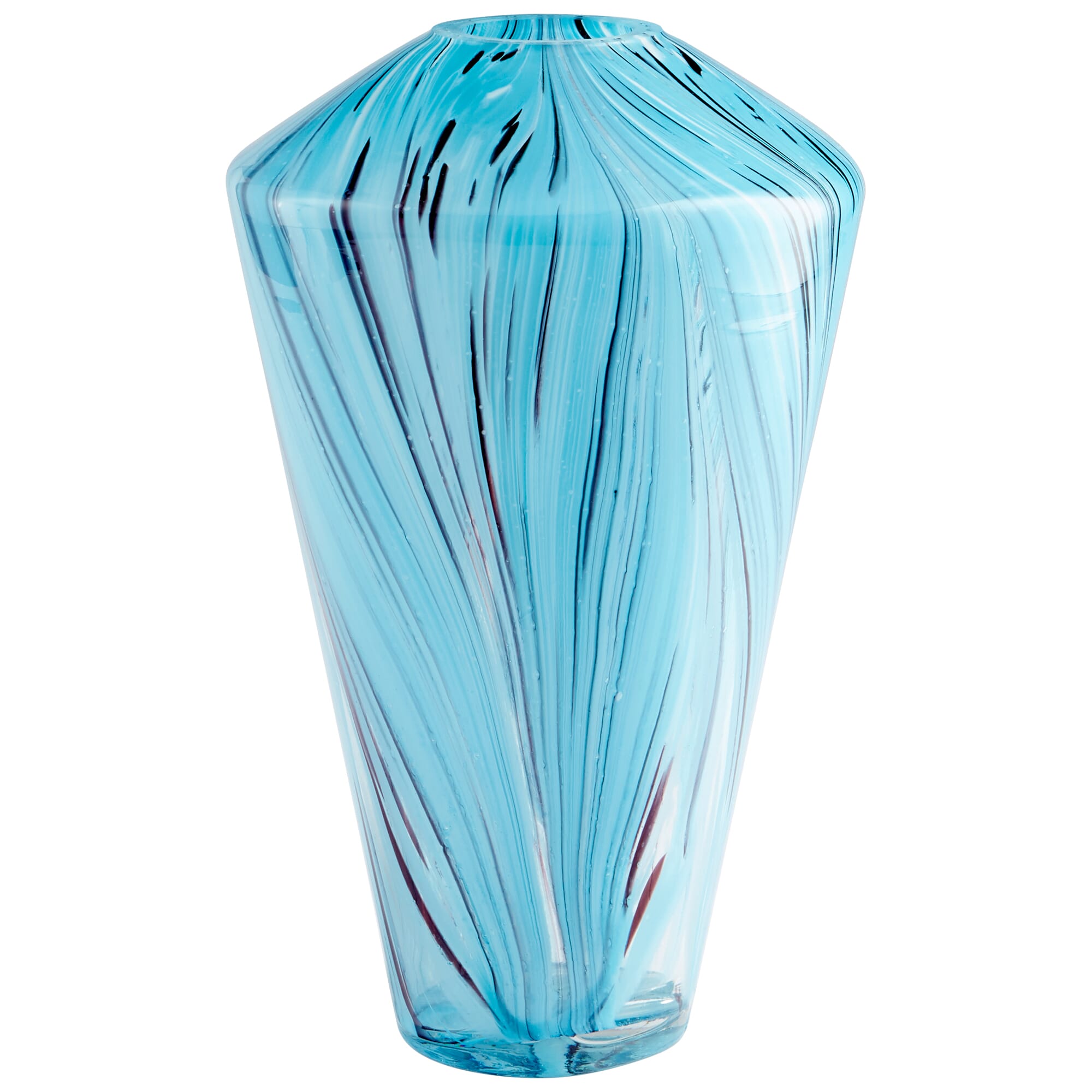 Cyan Design Large Phoebe Vase in Blue