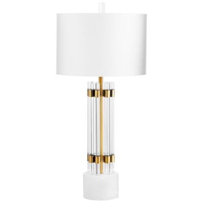 Cyan Design Kerberos 33" Table Lamp in Brass