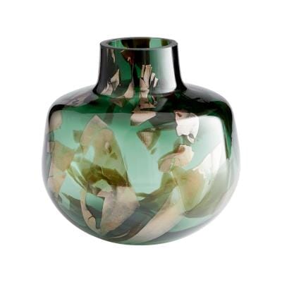 Cyan Design Maisha Vase in Green And Gold