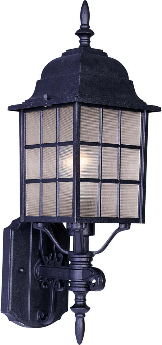 Maxim Lighting North Church 19" Outdoor Wall Light in Black