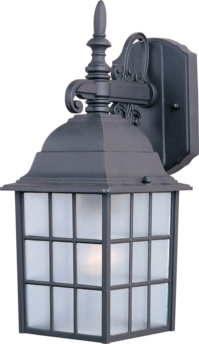 Maxim Lighting North Church 11" Outdoor Wall Light in Black