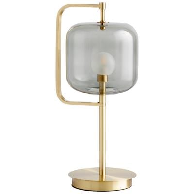 Cyan Design Isotope 18" Table Lamp in Aged Brass