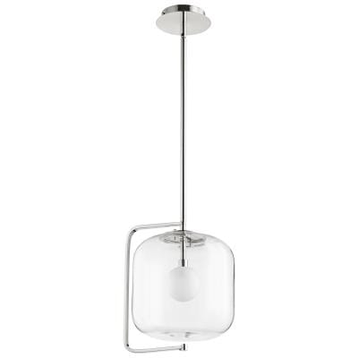 Cyan Design Isotope 10" Pendant Light in Polished Nickel