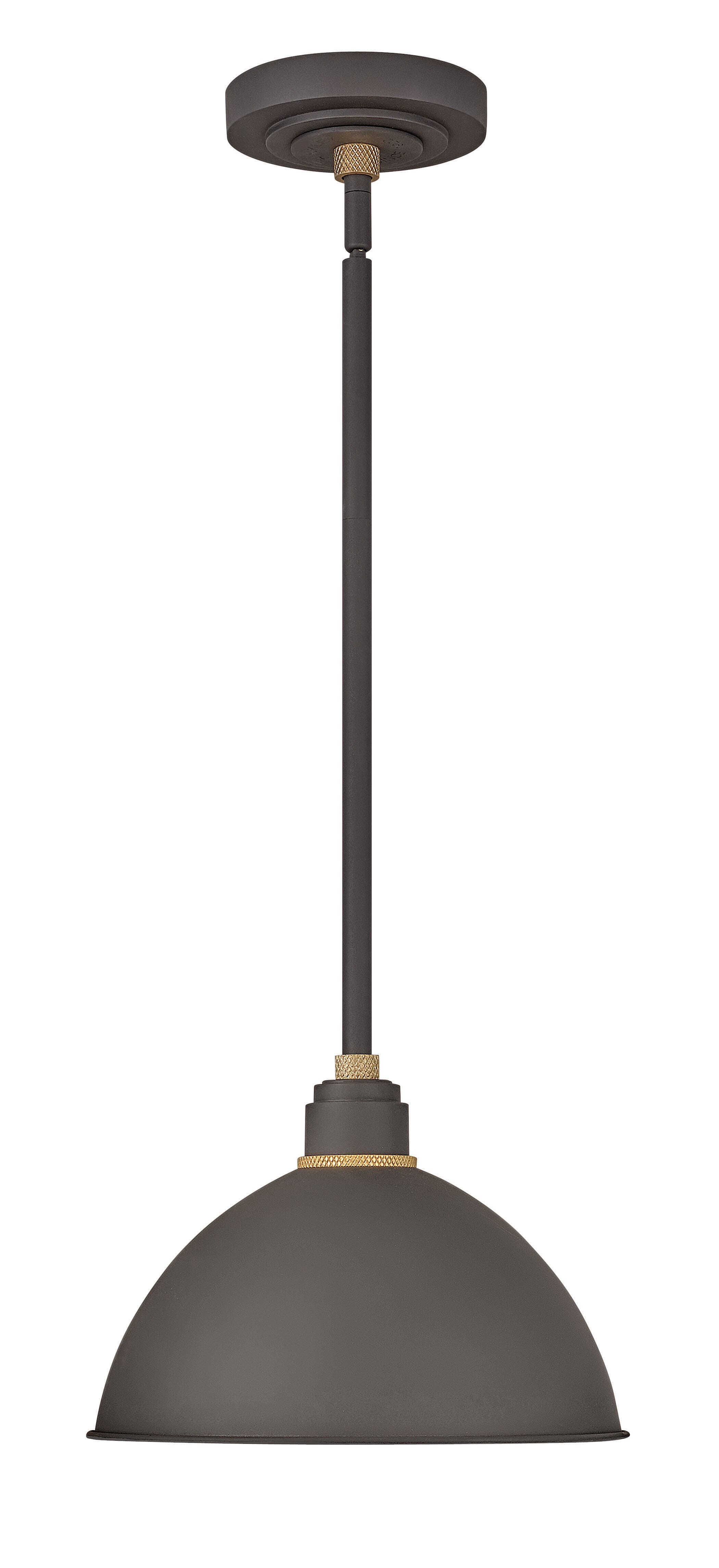 Hinkley Foundry Outdoor Hanging Light in Museum Bronze