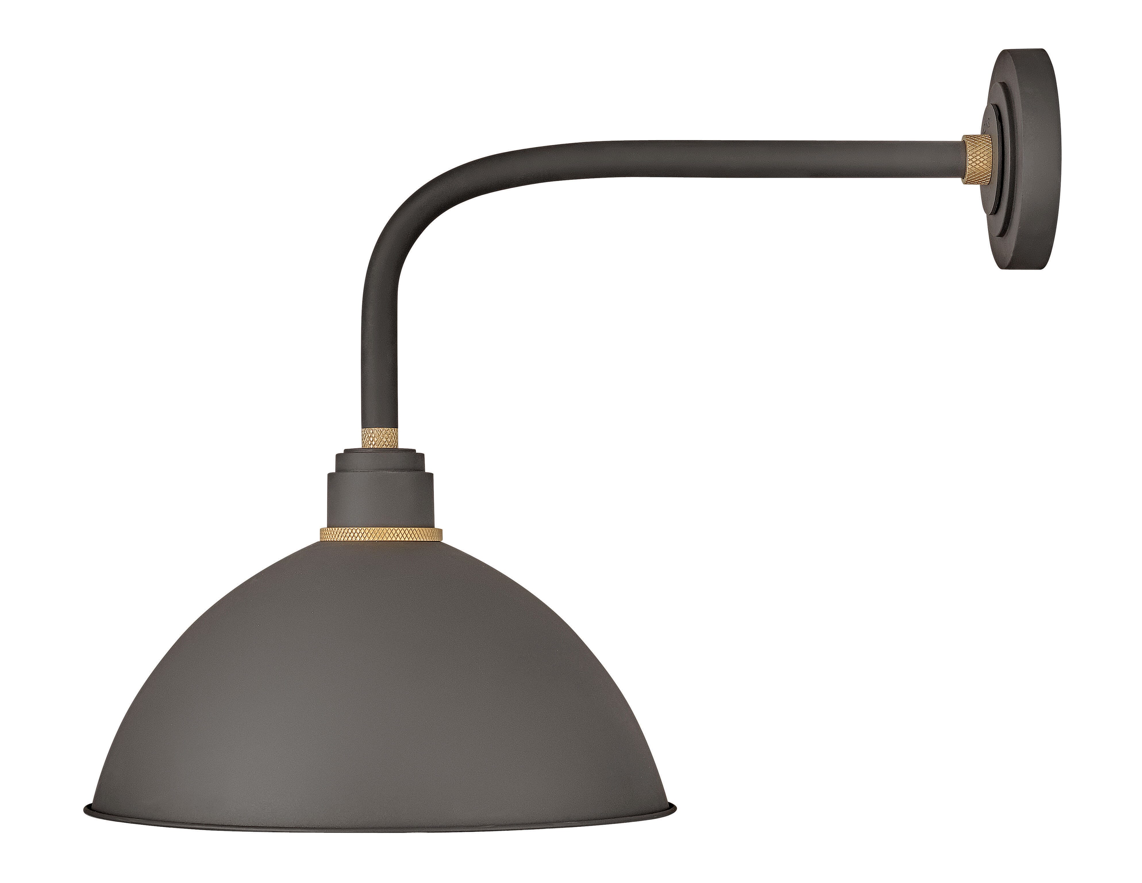 Hinkley Foundry 21" Outdoor Wall Light in Museum Bronze