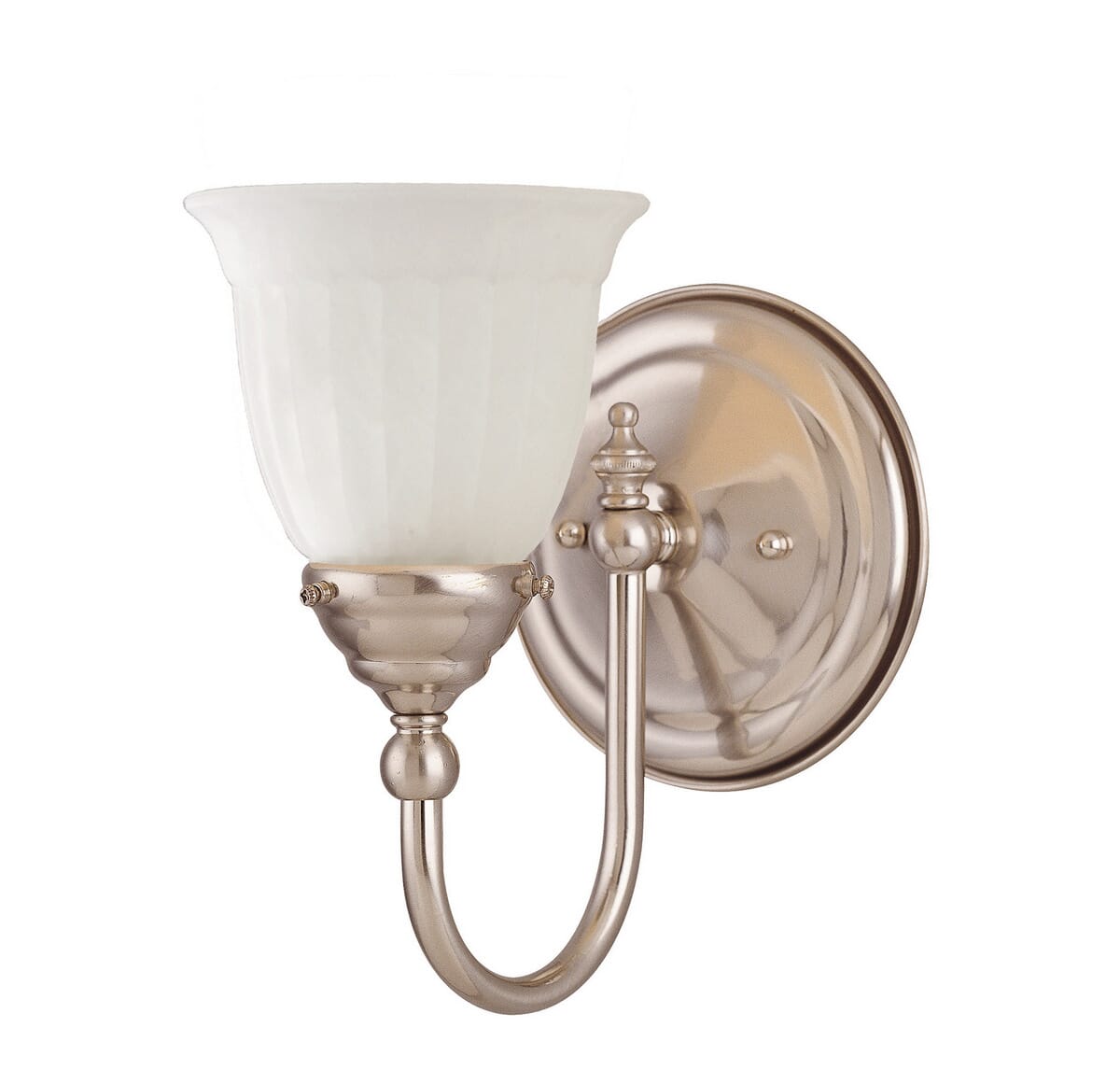 Savoy House Brunswick Wall Sconce in Satin Nickel