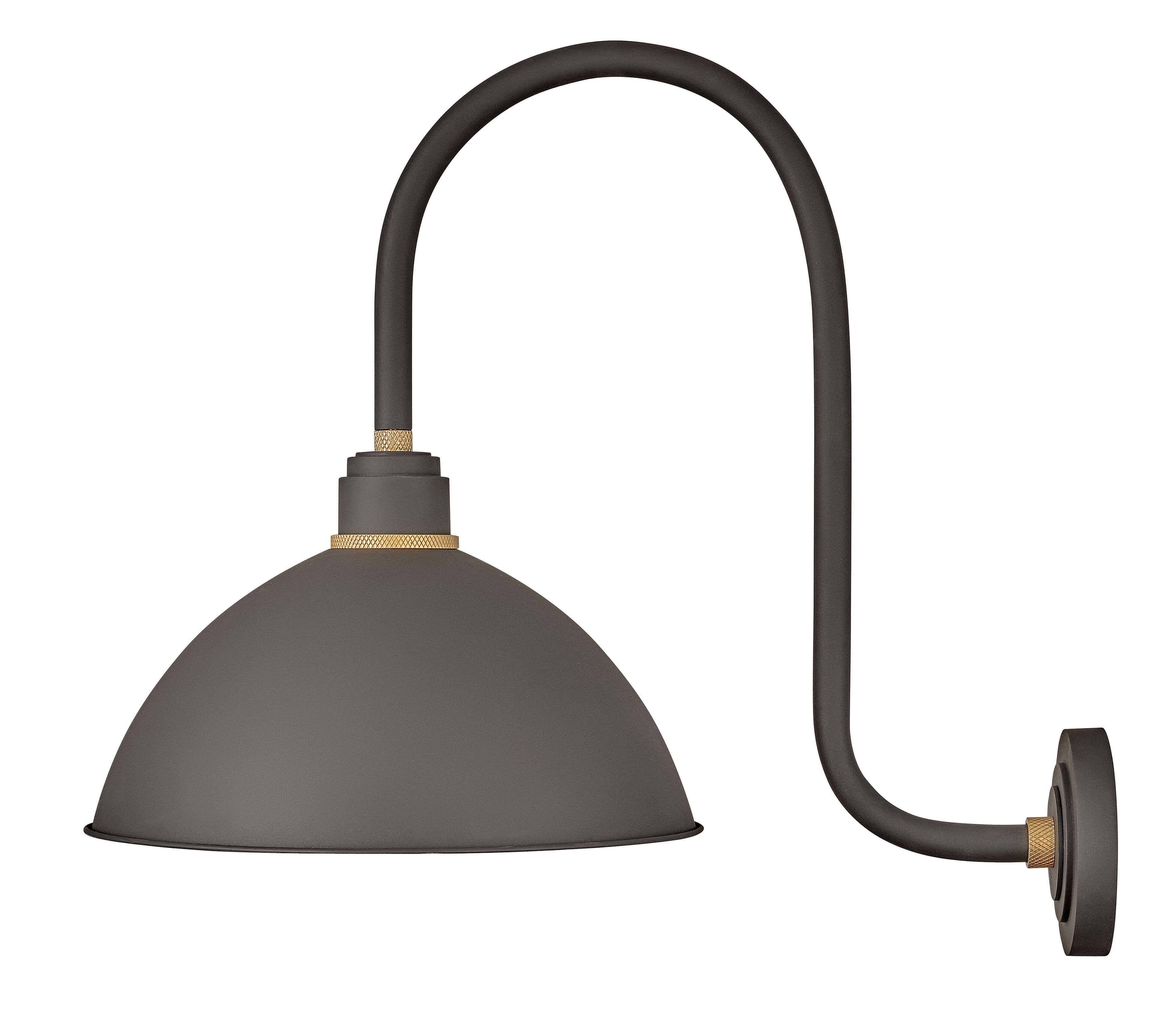 Hinkley Foundry 24" Outdoor Wall Light in Museum Bronze