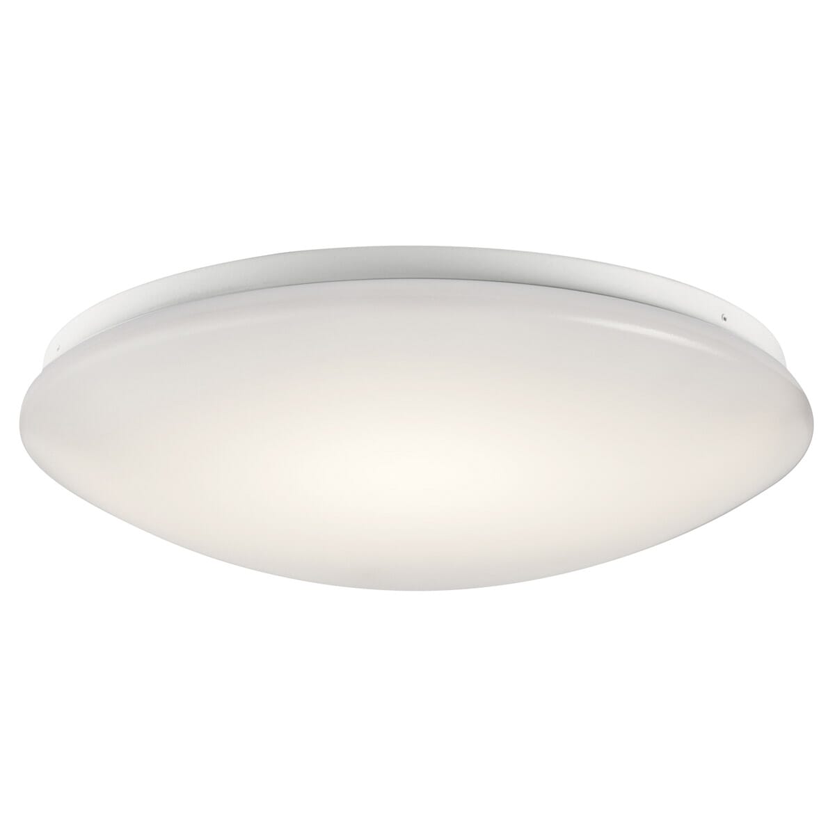 Kichler 16" White Acrylic LED Flush Mount in White