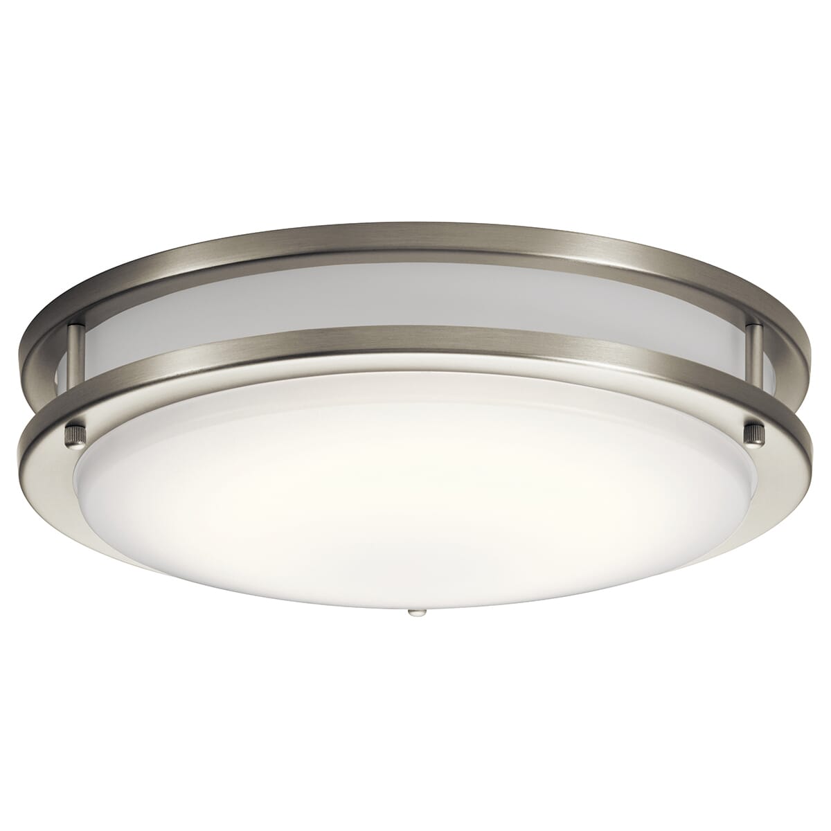 Kichler Avon LED Flush Mount Ceiling Light in Brushed Nickel