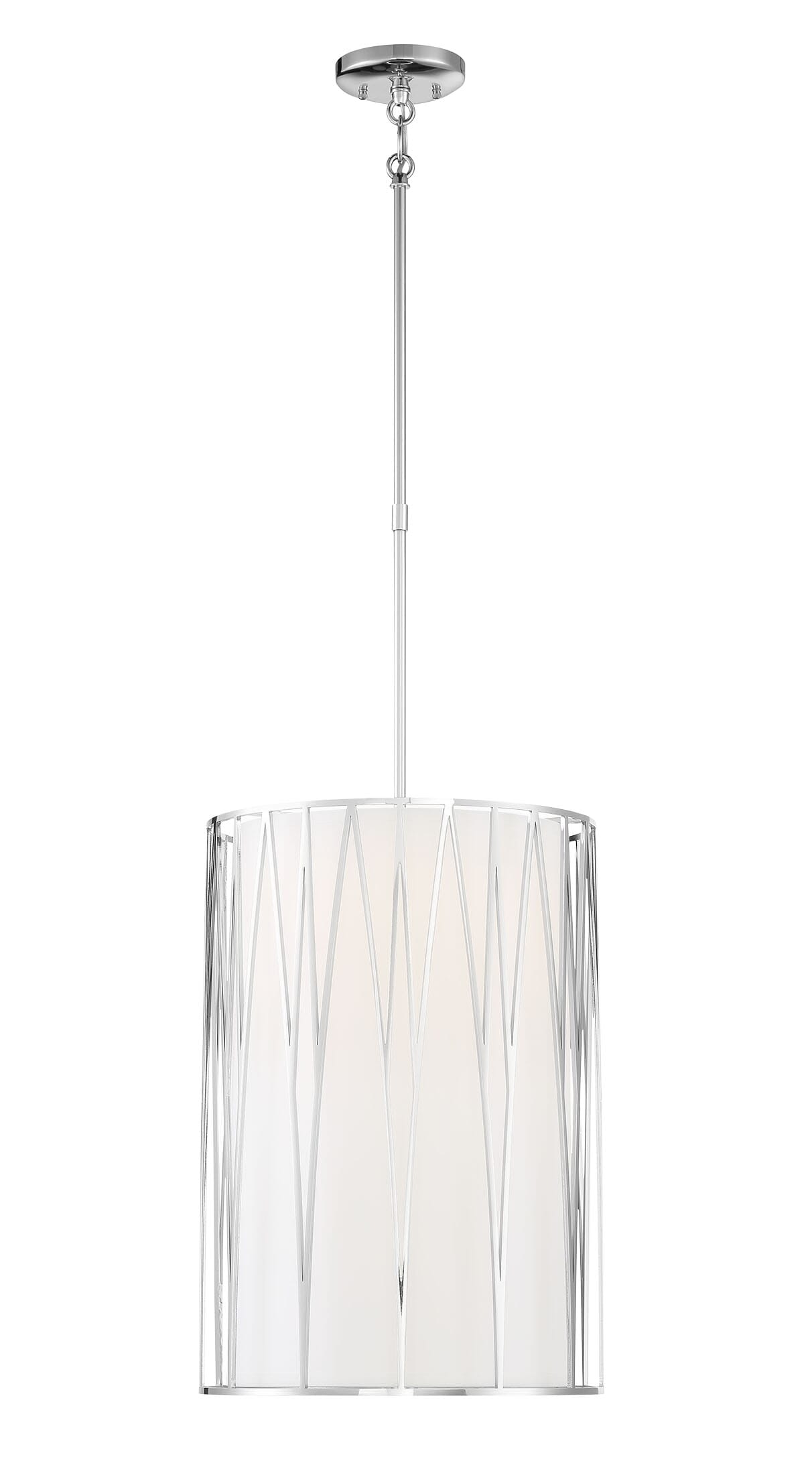 Minka Lavery Regal Terrace Pendant Light in Polished Nickel