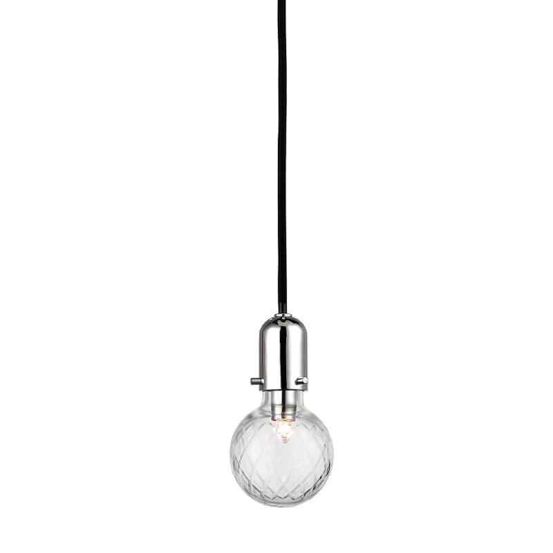 Hudson Valley Marlow 7" Pendant Light in Polished Nickel