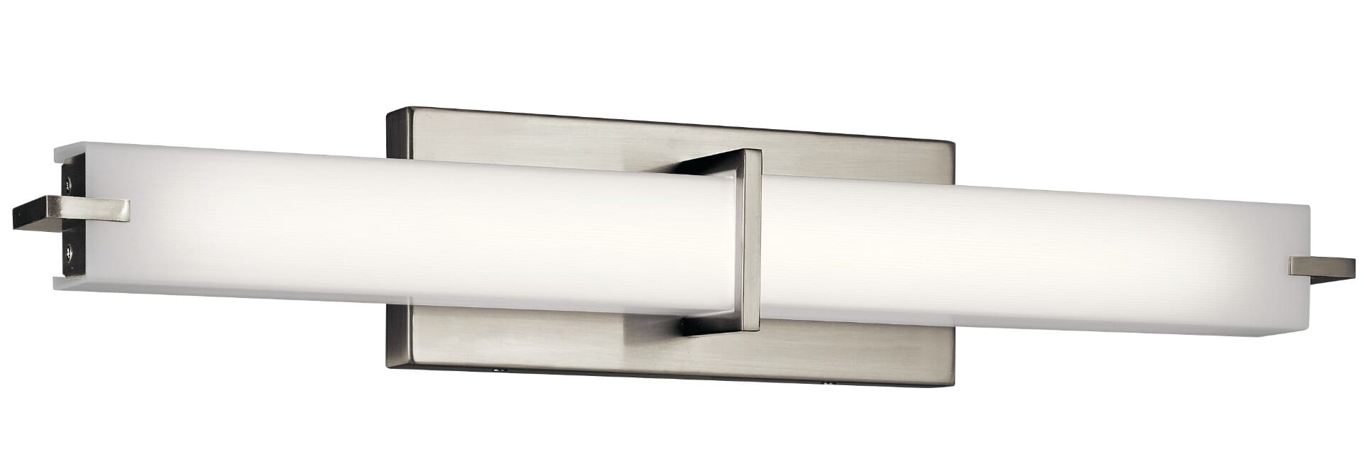 Kichler LED Linear Bathroom Vanity Light in Brushed Nickel
