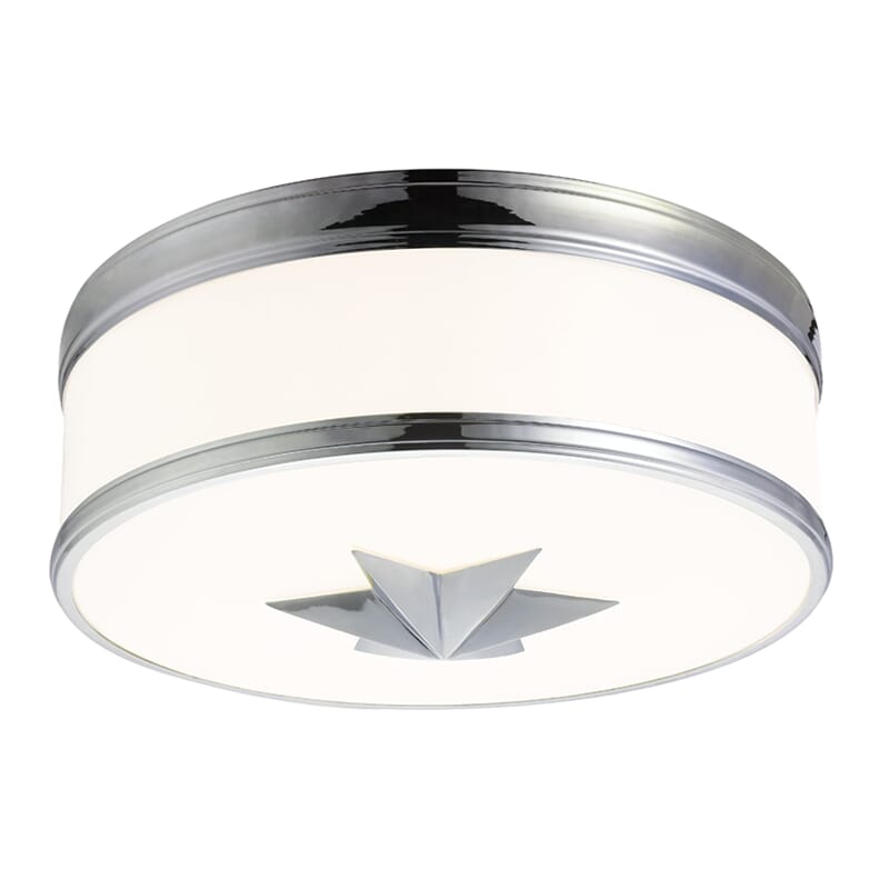 Hudson Valley Seneca 3-Light Ceiling Light in Polished Chrome