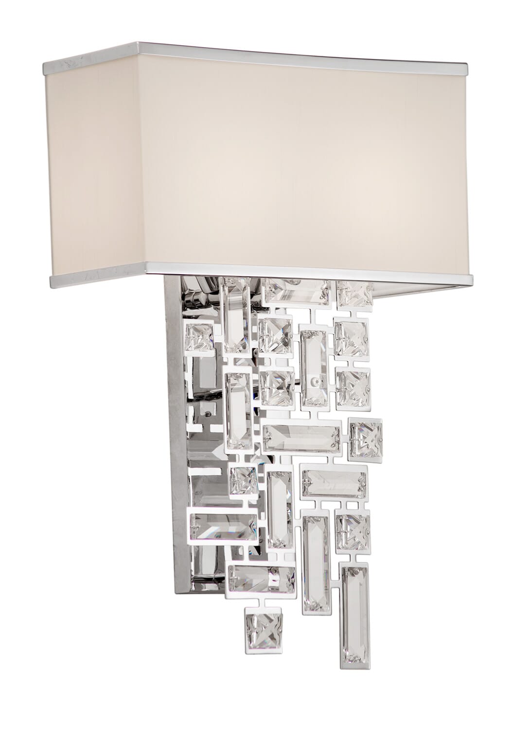 Allegri Vermeer 2-Light 19" Wall Sconce in Brushed Champagne Gold