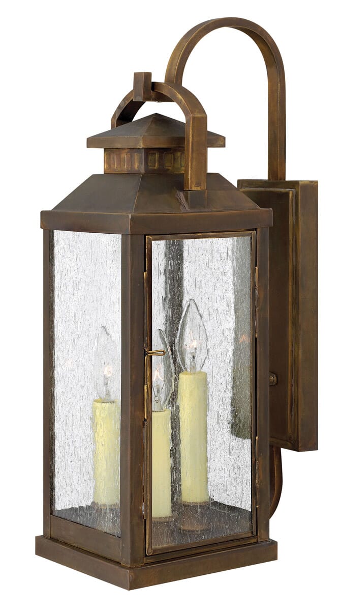 Hinkley Revere 3-Light Outdoor Large Wall Mount in Sienna