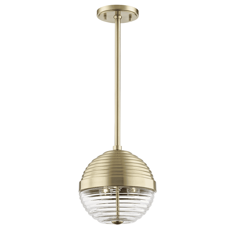 Hudson Valley Easton 3-Light 11" Mini Pendant in Aged Brass